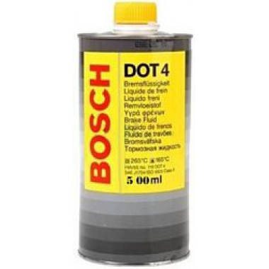 Тормозная жидкость Bosch DOT4 0.5л