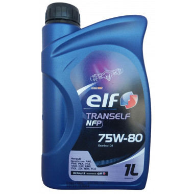 Трансмиссионное масло Elf Tranself NFP 75W-80 1л
