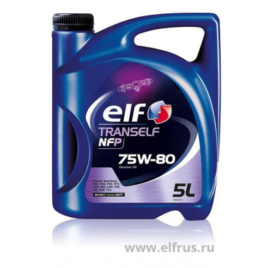 Трансмиссионное масло Elf Tranself NFJ 75W-80 5л