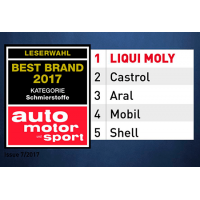 Бренд LIQUI MOLY признан самым популярным в Германии Бренд LIQUI MOLY признан самым популярным в Германии