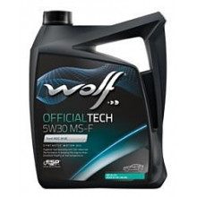 Моторное масло Wolf Official Tech 5W-30 MS-F 5л