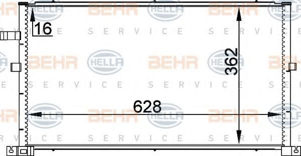 BEHR HELLA SERVICE 8FC 351 300-321