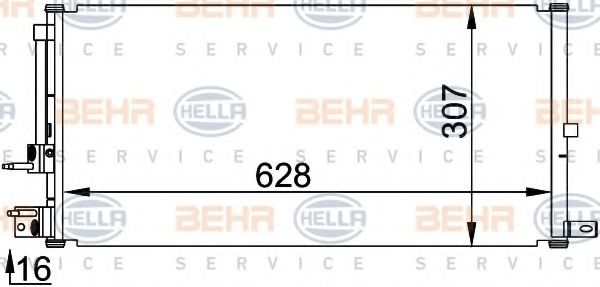 BEHR HELLA SERVICE 8FC 351 318-401