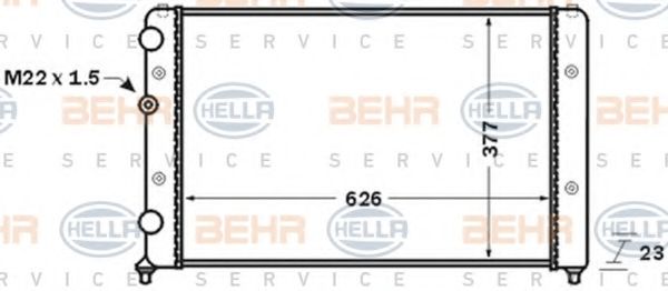 BEHR HELLA SERVICE 8MK 376 704-721