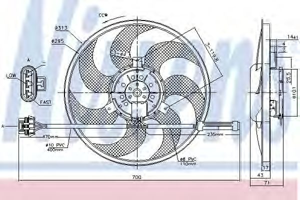 NISSENS 85775