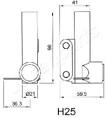 JAPANPARTS BE-H25