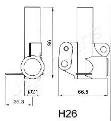 JAPANPARTS BE-H26