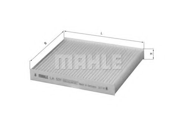 MAHLE ORIGINAL LA 531