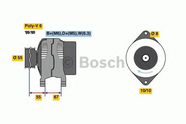 BOSCH 0 986 080 900