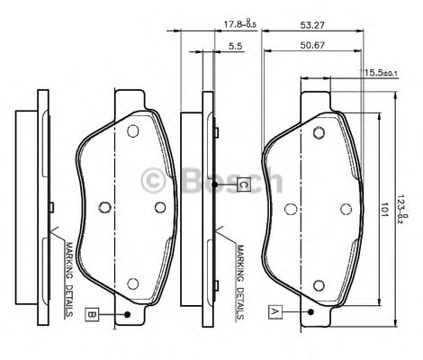 BOSCH 0 986 TB2 835