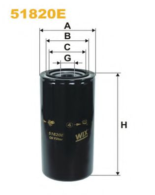 WIX FILTERS 51820E