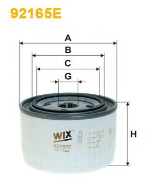 WIX FILTERS 92165E