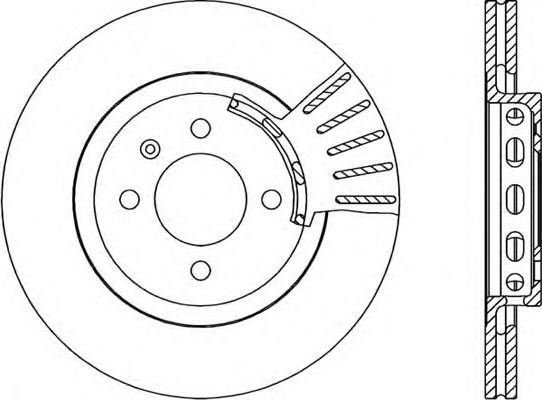 OPEN PARTS BDA1586.20