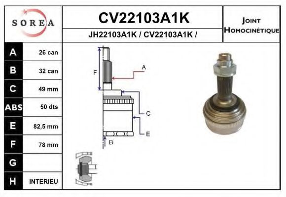 EAI CV22103A1K