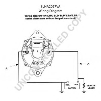 PRESTOLITE ELECTRIC 8LHA2057VA