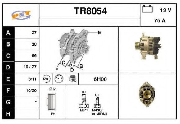 SNRA TR8054