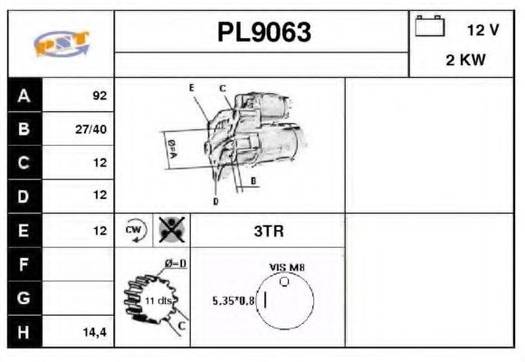 SNRA PL9063