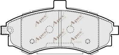 APEC braking PAD1388