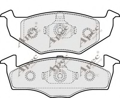 APEC braking PAD933