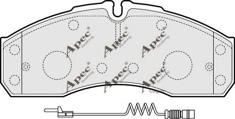 APEC braking PAD1541