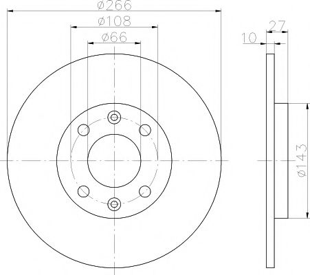 HELLA PAGID 8DD 355 100-851