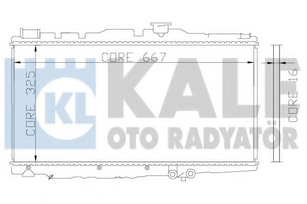 KALE OTO RADYATÖR 342155