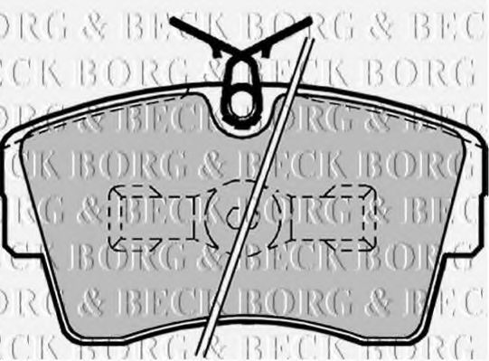 BORG & BECK BBP1166
