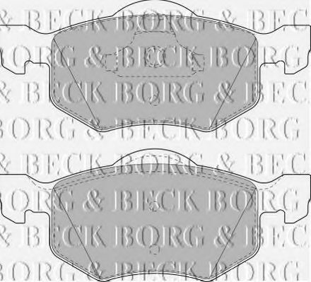 BORG & BECK BBP1858