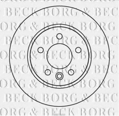 BORG & BECK BBD5166