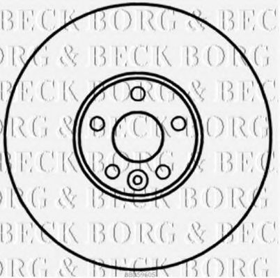 BORG & BECK BBD5960S