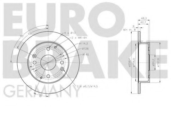 EUROBRAKE 5815202668