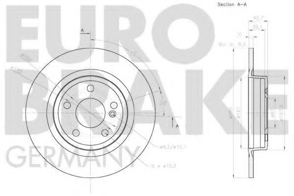 EUROBRAKE 58152033126