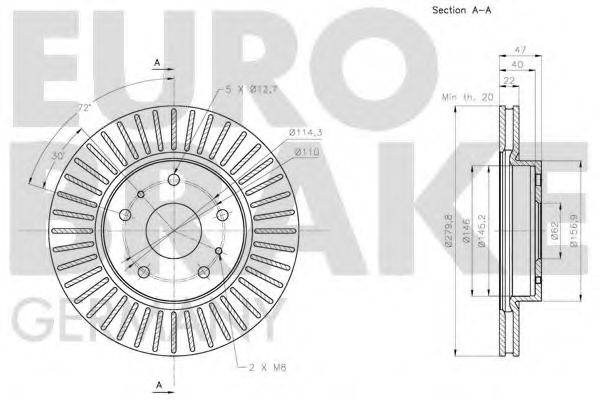 EUROBRAKE 5815205219