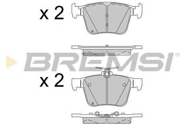 BREMSI BP3517