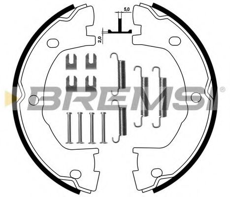 BREMSI GF0183-1