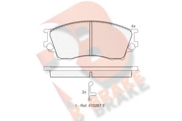 R BRAKE RB1337