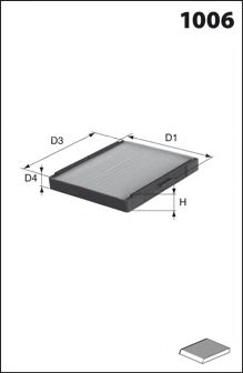 LUCAS FILTERS LFCP218