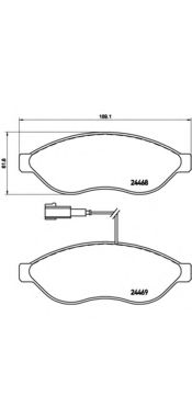 BREMBO P 61 090